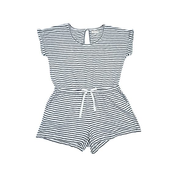 Lou & Grey for LOFT - Striped Romper - Size XL - Picture 4 of 8